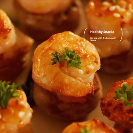 Friteuse à air chaud 1200 W avec panier en verre transparent - Four multifonction sans retournement, poignée isolante, 8 modes de cuisson, usage domestique