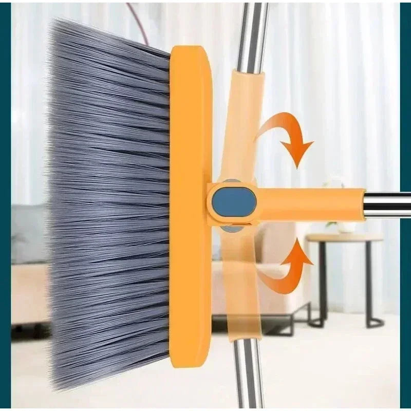 Dustpan set Broom set Household broom broom  Brush head sweeping Individual sweep broom Foldable garbage shovel broom