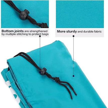 XL Travel Laundry Bags Dirty Clothes Organizer Machine Washable Easy Fit a Laundry Hamper or Basket - E-menage