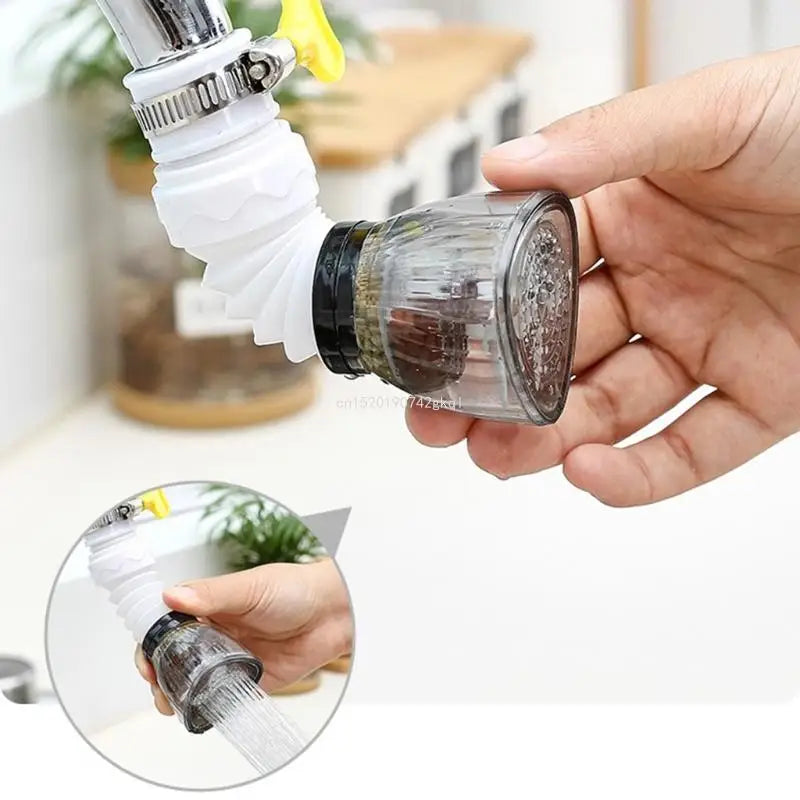 Retractable Faucet Adapter Anti-Splash Filter Universal Kitchen Accessories