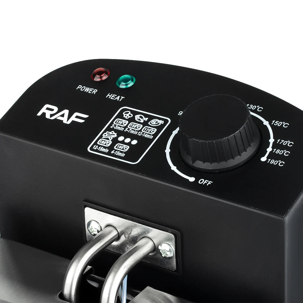 Deep Fryer 2000W Large 3L Capacity With Sectional Temperature Control Anti Scalding Design And Family Size Cooking