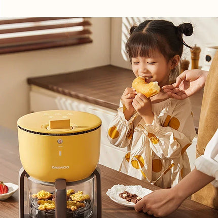 Améliorez votre expérience culinaire avec la friteuse à air chaud 220 V : intelligente, multifonctionnelle et pratique.