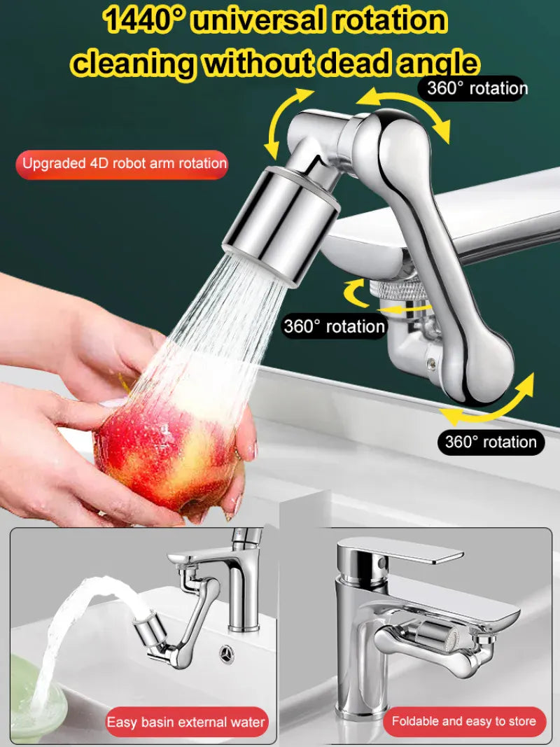 Spinning Faucet Faucet Emergency demand Easy to use Stainless steel Wide range of applications Splashproof faucet