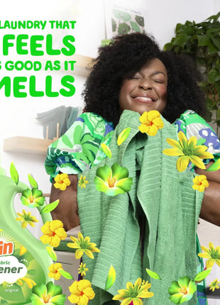 Adoucissant Liquide Parfum Original – 4,14 L (140 fl oz) | Jusqu’à 190 Lavages – Linge Doux, Frais et Sans Électricité Statique