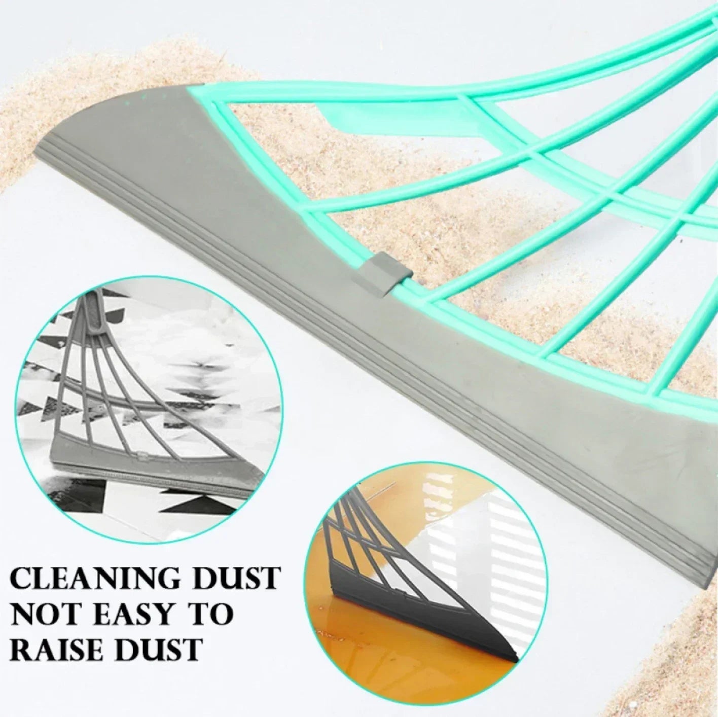 Household floor sweeping magic broom Non-stick hair broom broom Soft silicone mop bathroom wiper magic