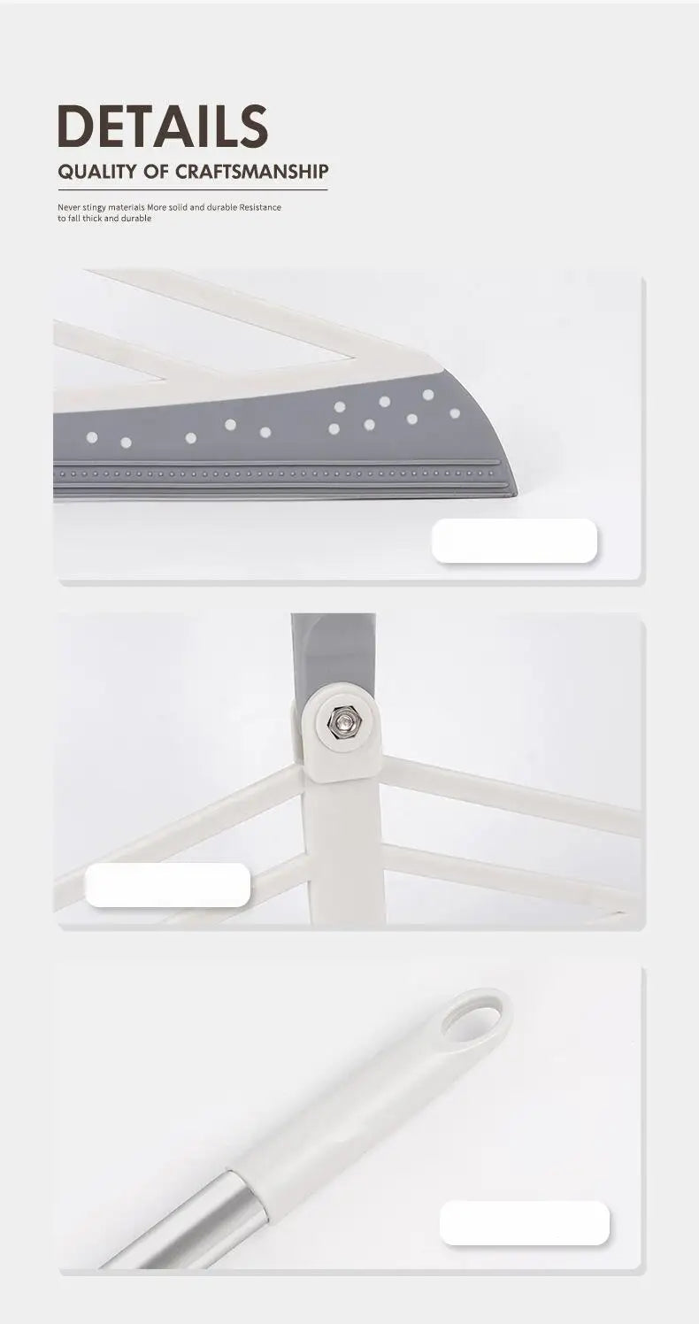 180° Rotatable Magic Rubber Broom Silicone Mop Hand Dust Brooms Home Floor Cleaning Squeegee Wiper Flooring Household Utensils