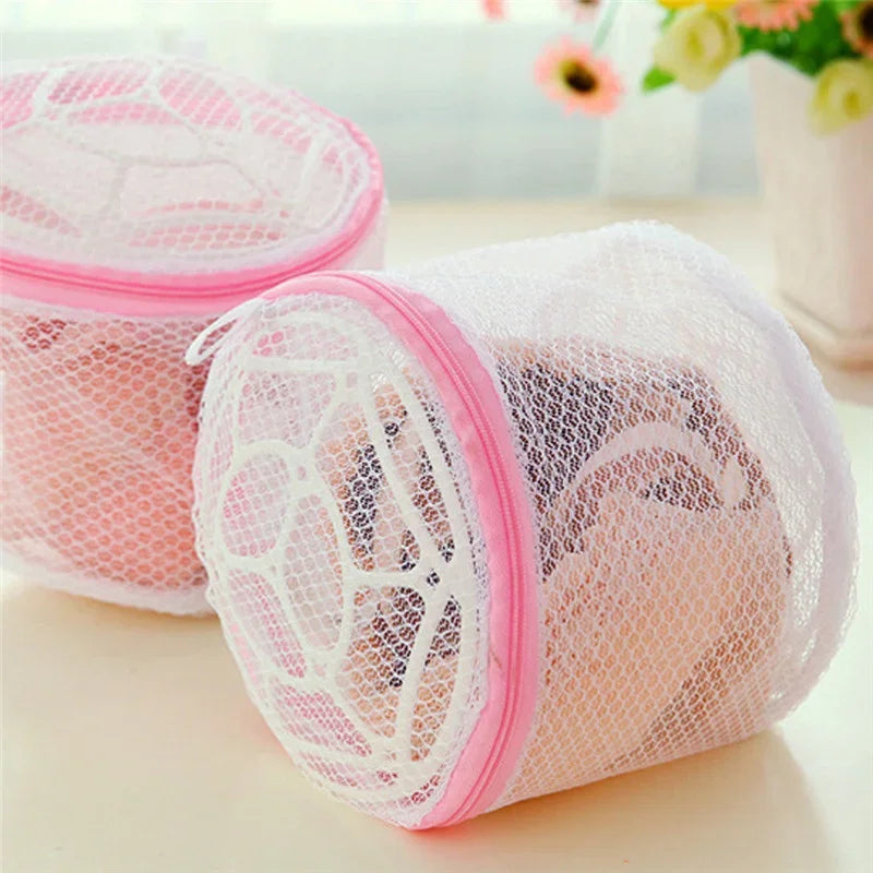 Home Use Lingerie Washing Mesh Clothing Underwear Organizer Washing Bag Useful Mesh Net Bra Wash Bag Zipper Laundry Bag Lash Bag - E-menage