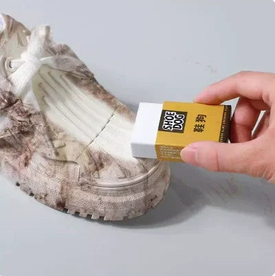 Gomme à chaussures, détachante, brosse à chaussures, gomme à daim - E-menage