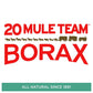Borax Naturel Multi-Usages 20 Mule Team – Booster de Lessive, Nettoyant Écologique &amp; Neutralisateur d&