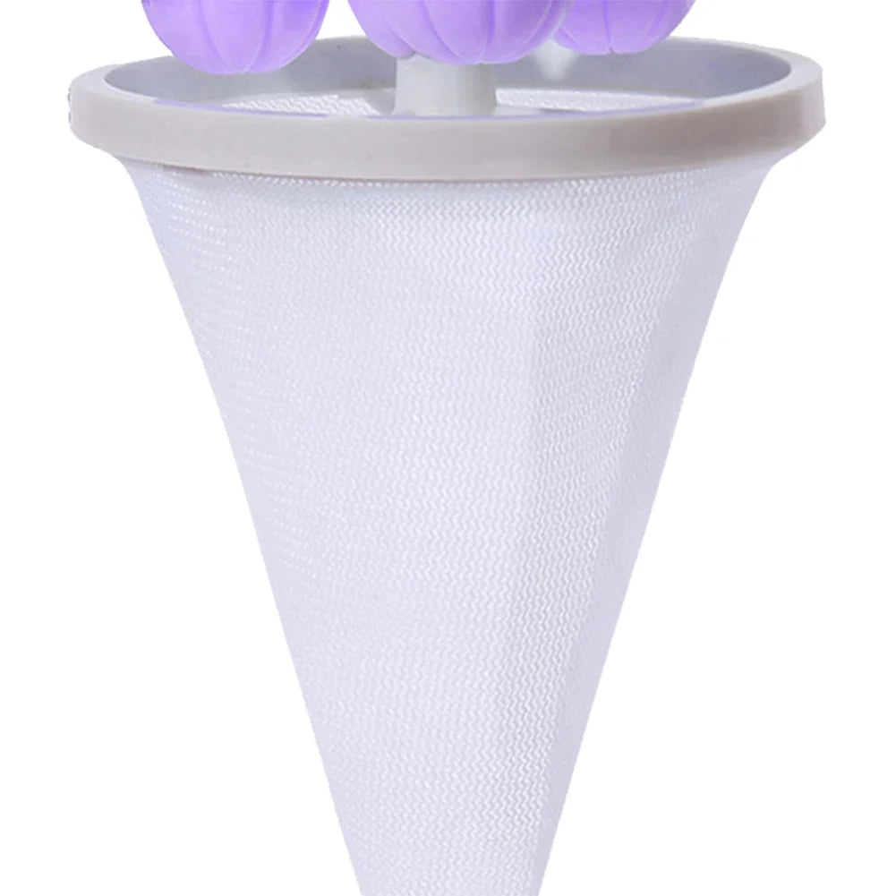 1-10PCS Washing Machine Filter Net Floating Lint Filter Mesh Bag Reusable Pet Hair Catcher Remover Laundry Cleaning Tool