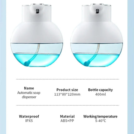 Distributeur automatique intelligent de savon mousse et de gel lavant