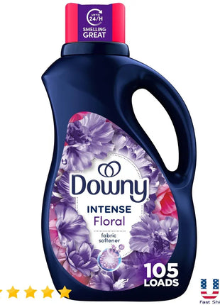 Adoucissant Liquide Concentré Floral – Fraîcheur Longue Durée 60 Jours, 105 Lavages | Haute Efficacité, Sans Produits Chimiques, 3,5L