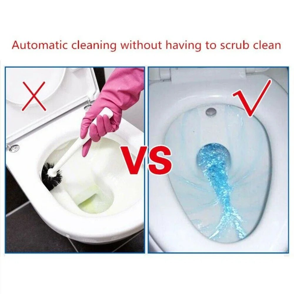 Toilet Cleaner Effervescent Tablet Deodorant Solid Cleaner Automatic Toilet Bowl Cleaner Toilet Tank And Bathroom Cleaning Tools