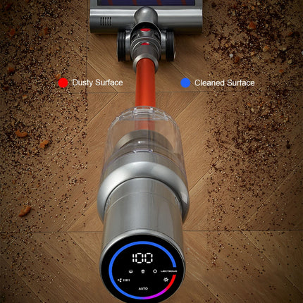 Cordless Handheld Stick Vacuum Cleaner Liectroux i10, Smart Dust Sensing,27KPa,Touch Screen,Suit for Carpet,Floor,Car & Pet Hair