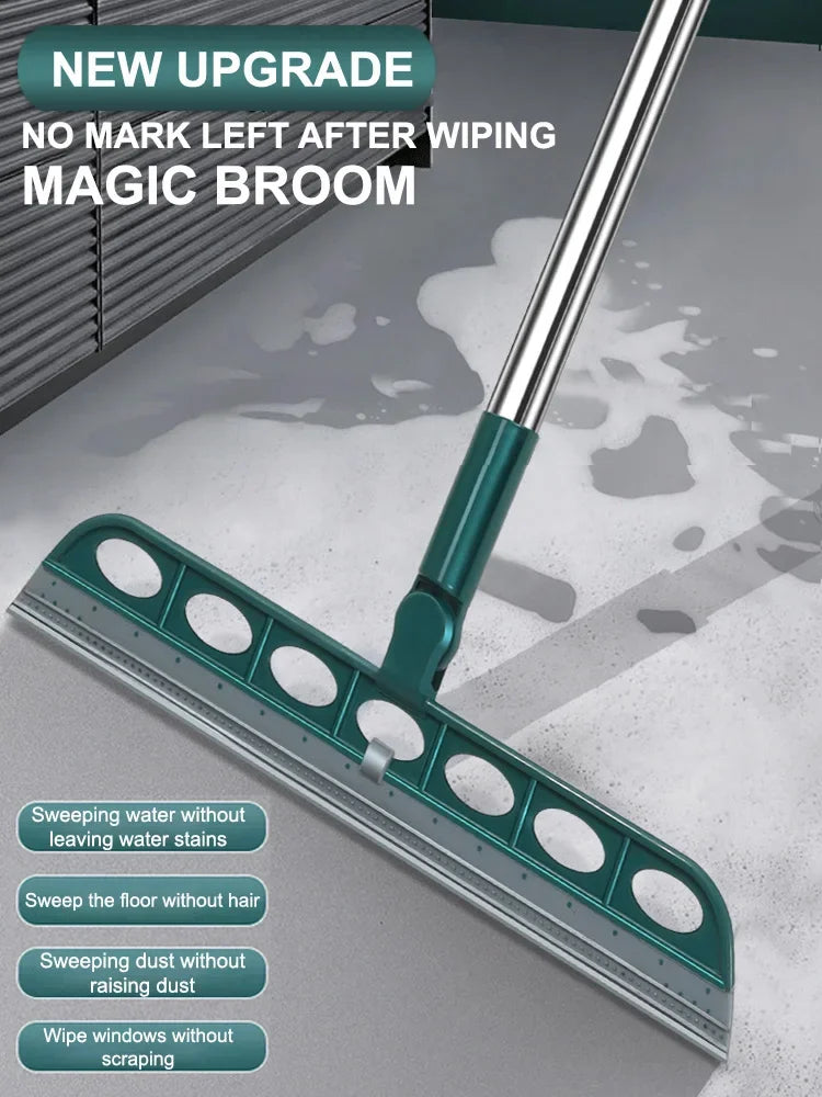 Magical Multi-Surface Broom – Effortless Cleaning Every Time