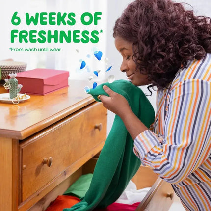 Gain Ultra OXI 2-in-1 Laundry Detergent Waterfall Delight Scent Concentrated Liquid HE Compatible Soothing Fragrance 154 fl oz