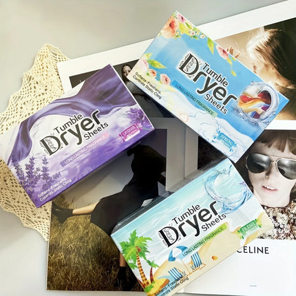 Feuilles de séchage adoucissantes pour linge – 120 feuilles ultra douces | Parfum frais longue durée, effet antistatique, élimine les odeurs | Linge propre et souple, soin textile NoEnName_Null