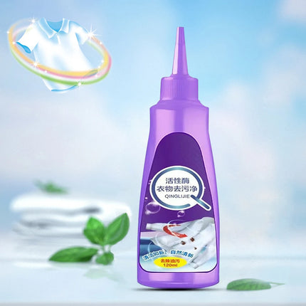 120ml Laundry Stain Remover Odour Remover Active Enzyme Cleaning Agent For Underwear Bra Pants T-shirt Cleaning Supplies