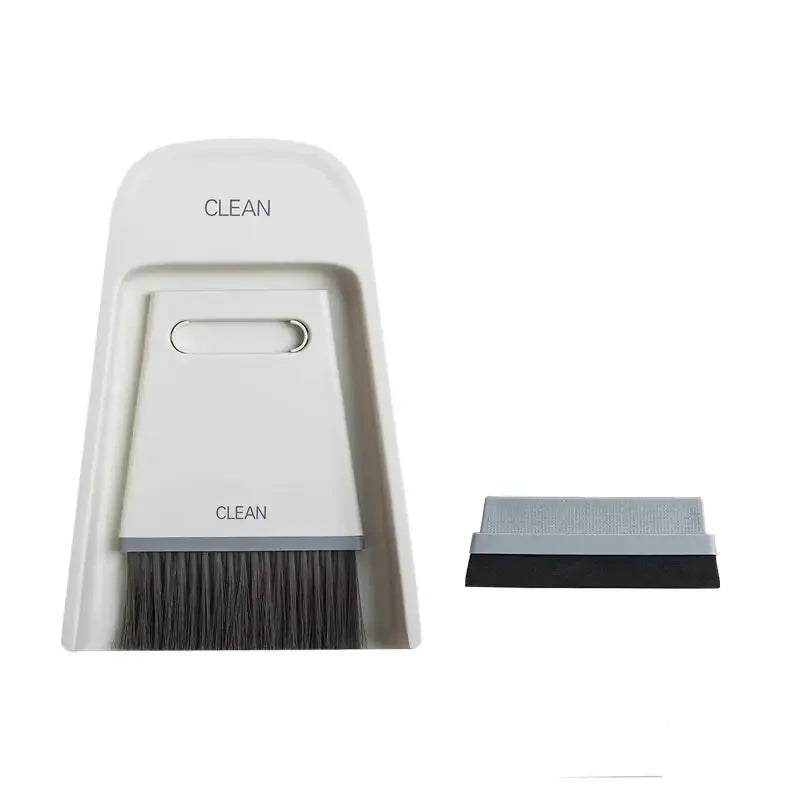 Compact &amp; Handy Mini Broom Set for Effortless Desk Cleanup