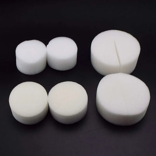 50pcs White Sponge for Hydroponic Baskets Garden Vegetable Soilless Planting Sponge Nursery Pots Foam Plants Root K5