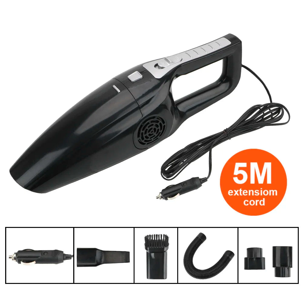 12V 120W Car Vacuum Cleaner Portable Wet And Dry dual-use Vacuum Cleaner Powerful Handheld Mini Vaccum Cleaners High Suction