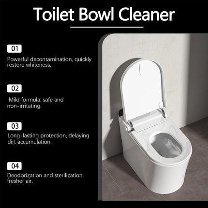 Scented foaming toilet cleaner