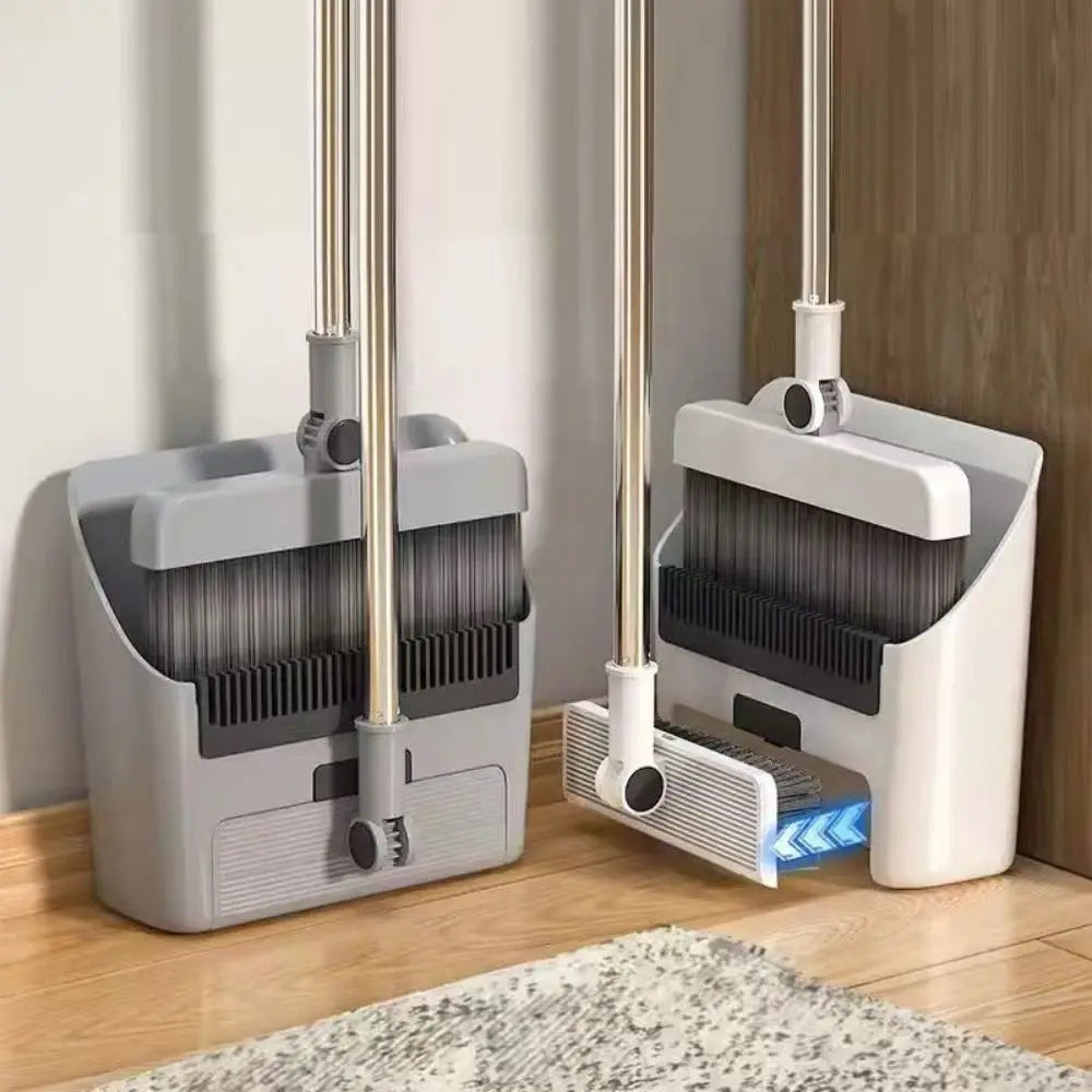 Versatile 3-in-1 Folding Broom Set – Effortless Home Cleaning