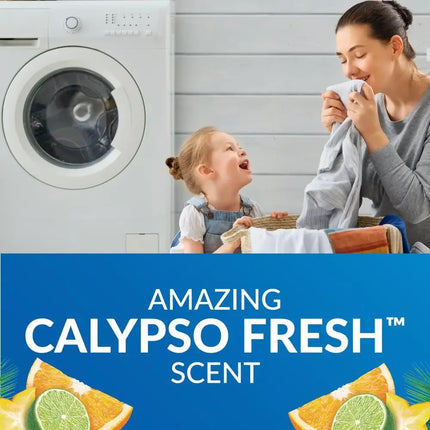 Tropical Passion Liquid Laundry Detergent Soap Ocean Driftwood Fresh Scent 312 fl oz 260 Loads Eco-Friendly HE Washer Safe