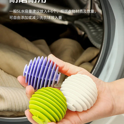 Soft Rubber Laundry Ball for Household Washing Machine Anti Entanglement Tool for Laundry Ball Cleaning Tool for Clothes