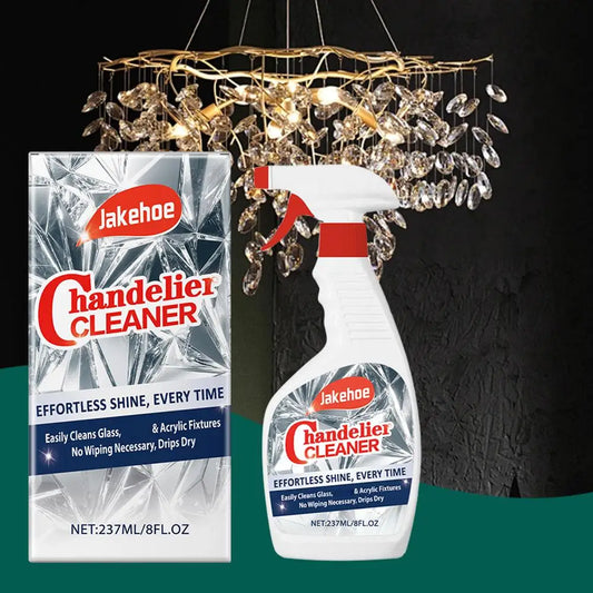 1/2PCS No Rinse Crystal Chandelier Cleaner Streak Free For Glass Metal Lamp Cleaning And Care Plastic Surfaces Eco Friendly Tool