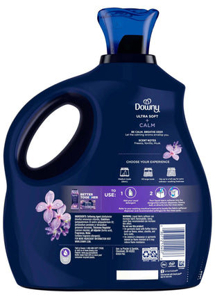 Adoucissant Lavande Vanille Ultra Doux – 138 Doses / 2,7 L | Parfum Apaisant, Anti-Plis et Anti-Statique , Convient à Tous les Textiles