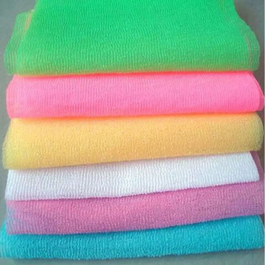 Wash Sponge Nylon Body Body Washing Clean Nylon Wash Cloth Bath Towel Mesh Bath Shower Scrubbing Towel