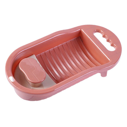 Multi-Purpose Laundry Scrub Board Mini Laundry Board For Hand Wash Clothes For Household Camping Underwear Socks Washboard - E-menage