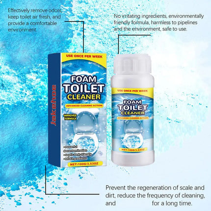 oilet Powerful Cleaner 360 Degree All Round Descaling Deodorizing Foam Cleaner Odor Free Toilet Deodorizer Liquid For Bathroom