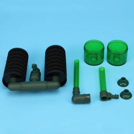 Éponge filtrante double usage pour aquarium, coton bio - E-menage