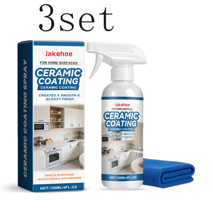 Kit de revêtement céramique en spray pour carrelage de cuisine et de salle de bain - E-menage