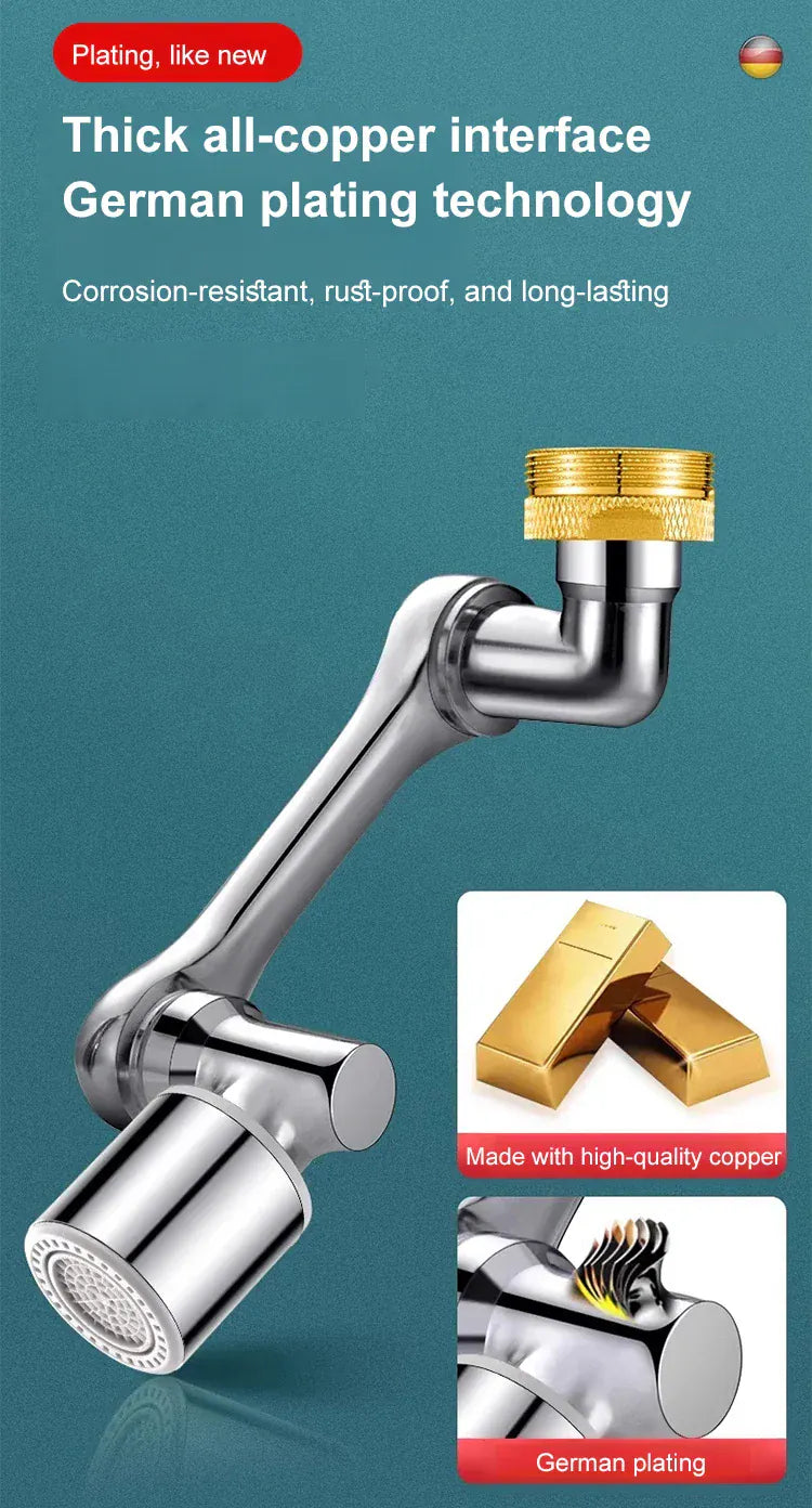 Spinning Faucet Faucet Emergency demand Easy to use Stainless steel Wide range of applications Splashproof faucet