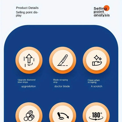 Balai grattoir télescopique multifonction en silicone
