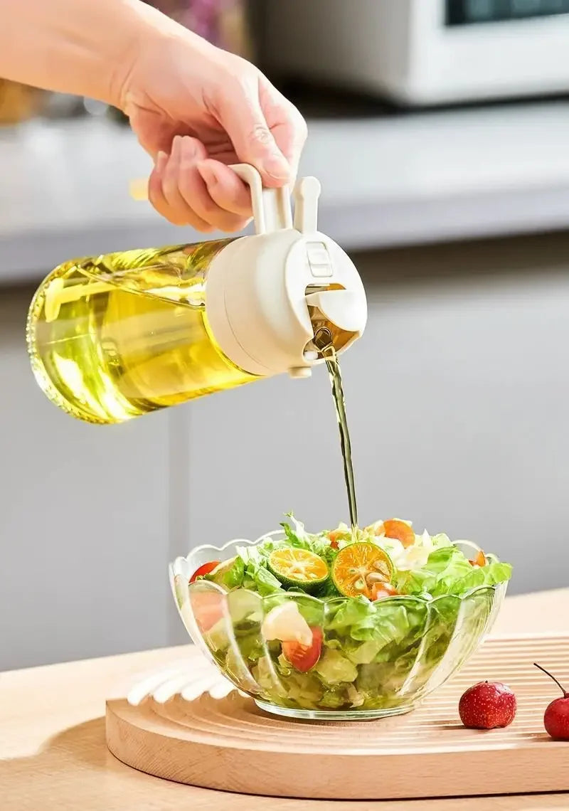 Oil Dispenser Seasoning Accessories Oil Cruet Bottle Oil Spray Kitchen Utensils for Kitchen Barbecue Oils Sprayer Container