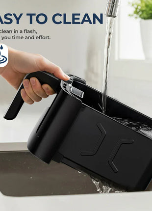 5L Air Fryer, Electric Hot fryer Oven Oilless Cooker with Touch Control & Nonstick Basket & Visible Window, Family Size