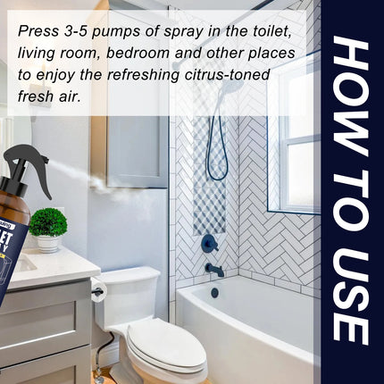 Spray désodorisant salle de bain 120ml