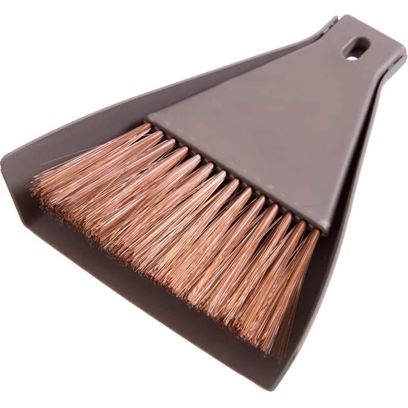 Mini Broom Set Desktop Broom Small Cleaning Brush Desktop Sweeping Garbage Cleaning Shovel Table Household Cleaning Tool