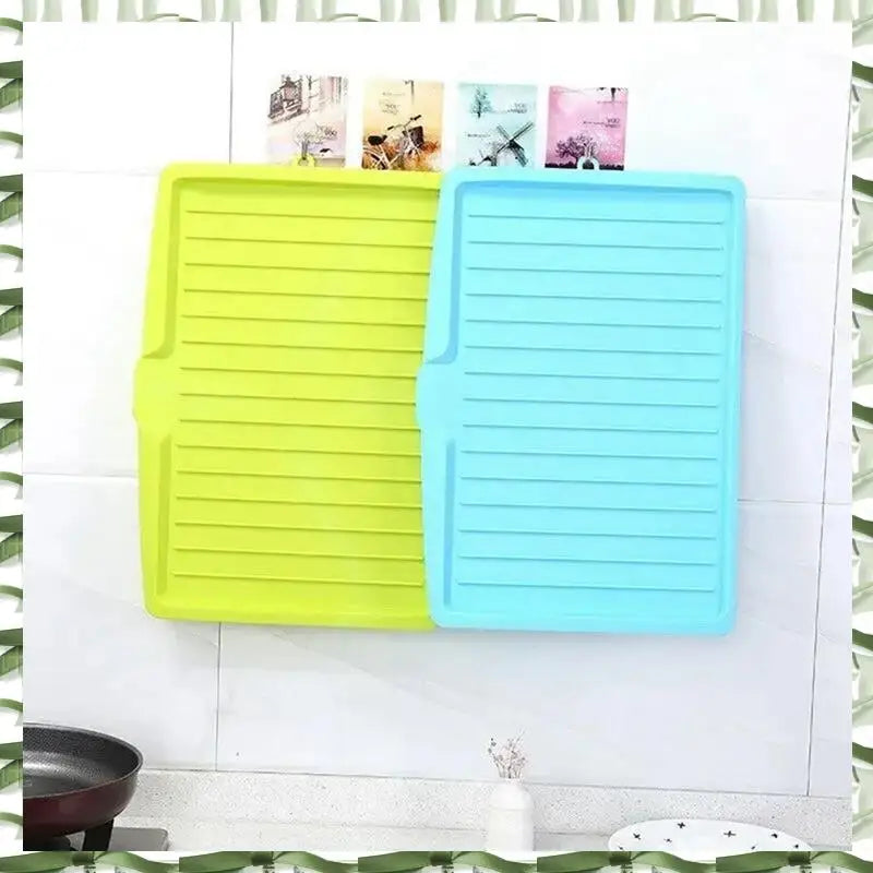 Professional Tool Drain Rack Kitchen Dish Drainer Tray Large Sink Drying Rack For Kitchen Worktop Organizer White 1 Piece