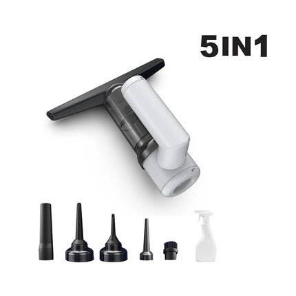 Aspirateur électrique multifonction pour vitres, miroirs, voiture et salle de bain