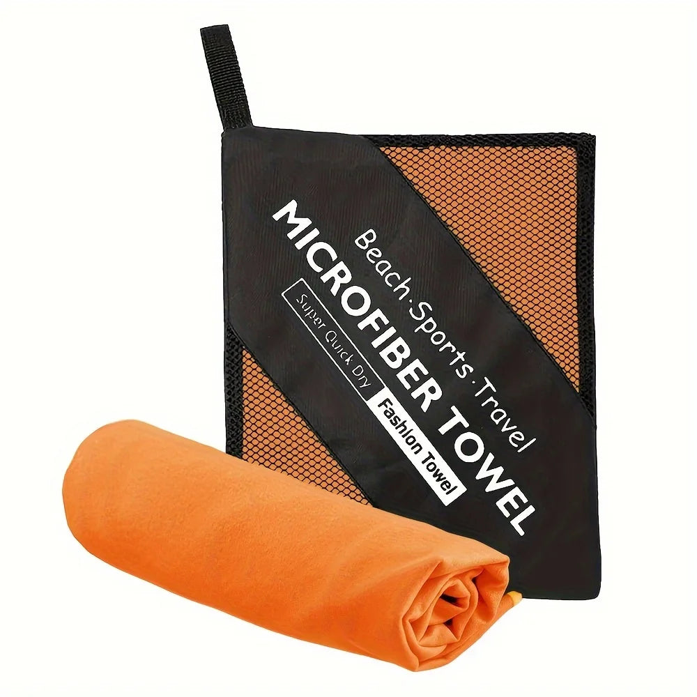 1 Piece Outdoor Sports and Fitness Quick Dry Towel / Sweat Absorbent Quick Dry Towel / Outdoor Hiking Towel /Microfibre Towel