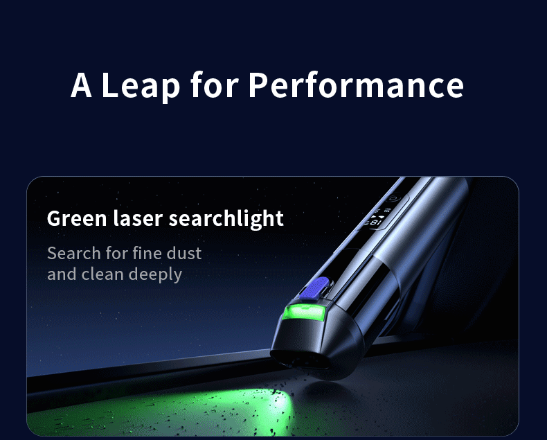 Cafele 15000Pa Wireless Vacuum Cleaner Portable Air Pump Vacuum Sealer Powerful Air Blower 4-in-1 For Car Home Office PC Clean