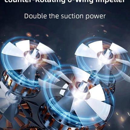 High-Power Vacuum Cleaner for Car Home Commercial Use Wet And Dry Large Suction Dust Collector Machine Shop Vacuum Bucket