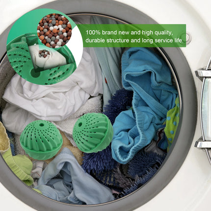 Lot de 1 à 5 boules de lavage écologiques, naturelles et réutilisables, - E-menage