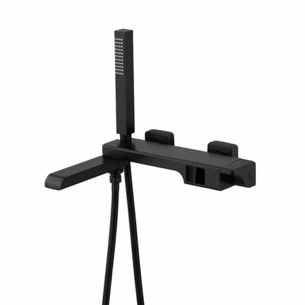 Robinet de baignoire en laiton, mitigeur de douche, robinet de salle de bain avec affichage numérique Crane et bec cascade.