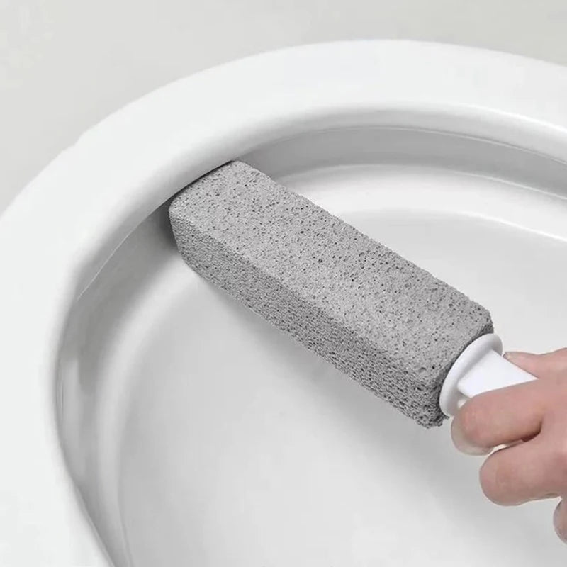 Toilets Cleaner Stone Natural Pumice Stone Toilets Brush Quick Cleaning Stone With Long Handle Bathroom Gadgets